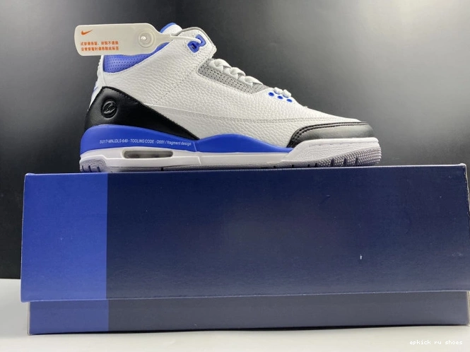 Cheap Jordan Blue 3 White Air CT8532-040 Retro 0811